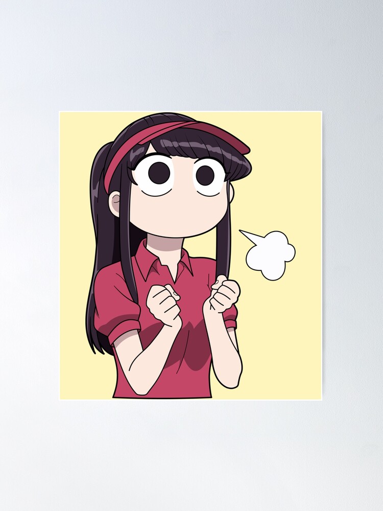 Komi-san wa Komyushou Desu Poster for Sale by art-xl