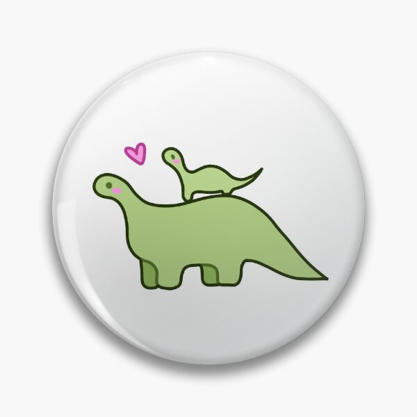 Item preview, Dinosaur longneck couple designed and sold by dinosaurfibi.