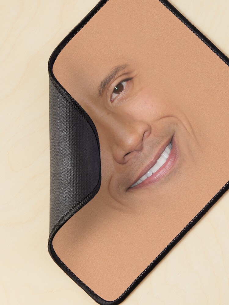 the rock sunglasses eyebrow meme Mouse Pad for Sale by kamilesz