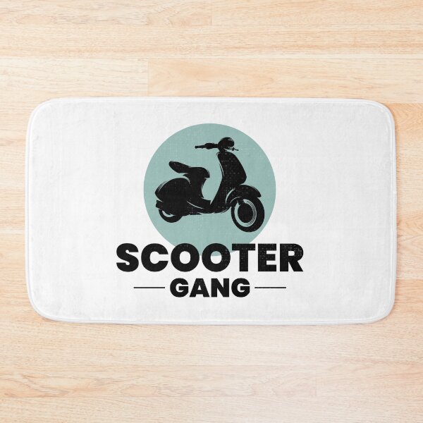Item preview, Scooter Rider Gang Scootering Motorbike Moped Bike designed and sold by CuteDesigns1.