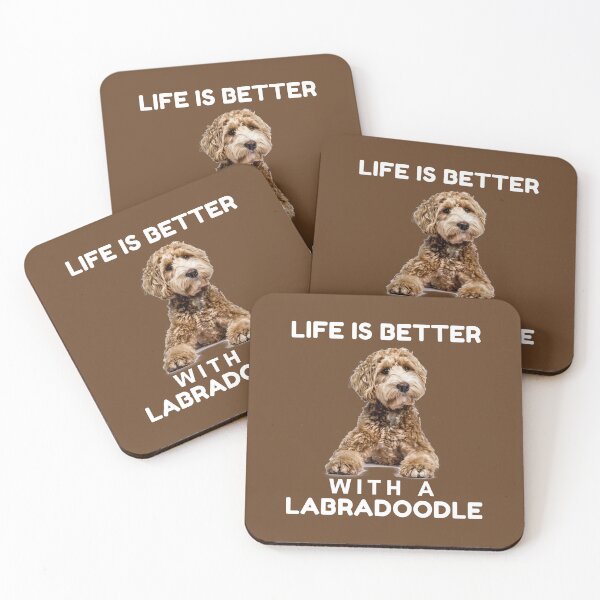 Item preview, Life is Better with Mini Labradoodle designed and sold by ARUN VASWANI.