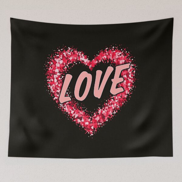 Item preview, love hearts designed and sold by Go Easy Apparel.