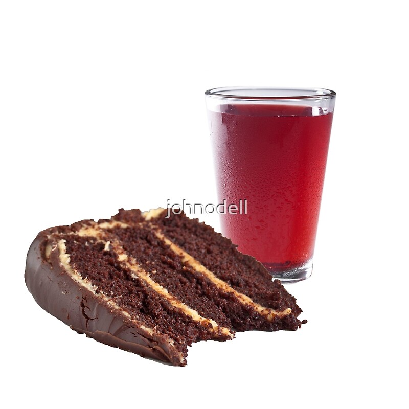 "Peanut Butter Chocolate Cake with KoolAid" by johnodell Redbubble