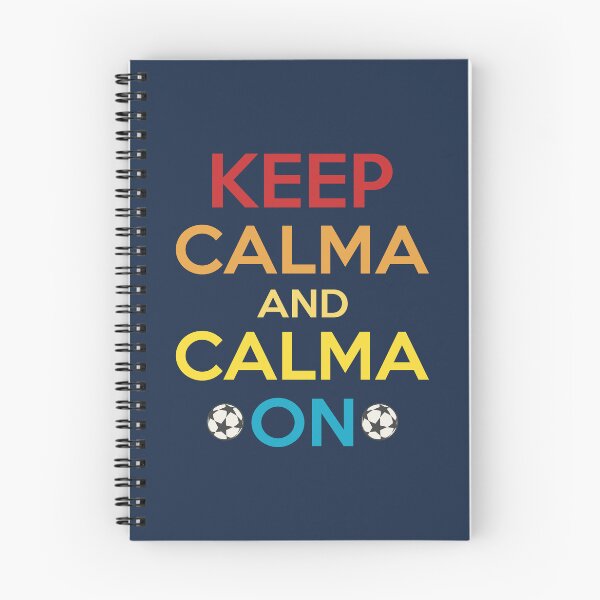 Item preview, Mantén la calma y la calma encendida. Cita divertida de fútbol designed and sold by Numero14.