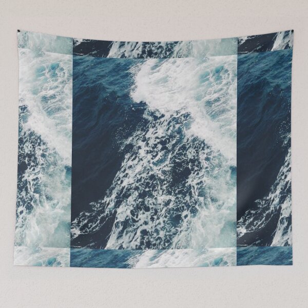 Item preview,   Cute colourful blue sea or ocean water or blue water design designed and sold by BEAUTY ⭐⭐⭐⭐⭐.