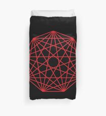 Interconnected Nonagon Shape Duvet Cover
