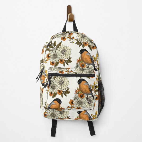 Item preview, Bullfinch on autumn florals 2 designed and sold by Katerina Mitkova Kirilova.