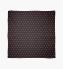 Trans Radiation Scarf - Burgundy on Black Scarf