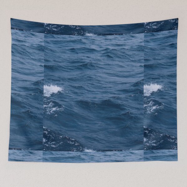 Item preview, Cute colourful blue sea or ocean water or blue water design designed and sold by BEAUTY ⭐⭐⭐⭐⭐.