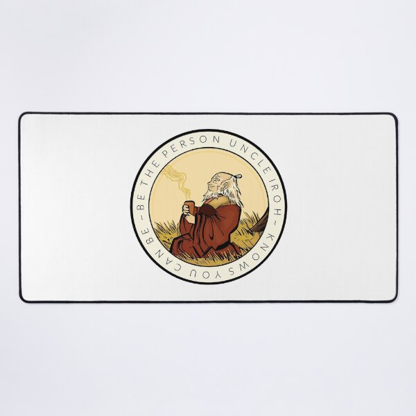 Vista previa del artículo con la obra «Tío Iroh Loto Blanco», diseñado y vendido por AndrianaShop.