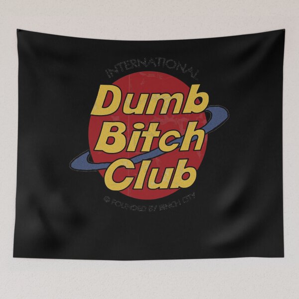 Item preview, Dumb Bitch Club logo designed and sold by DoshiaLozano.