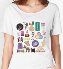 Parks and Rec Flatlay Women's Relaxed Fit T-Shirt