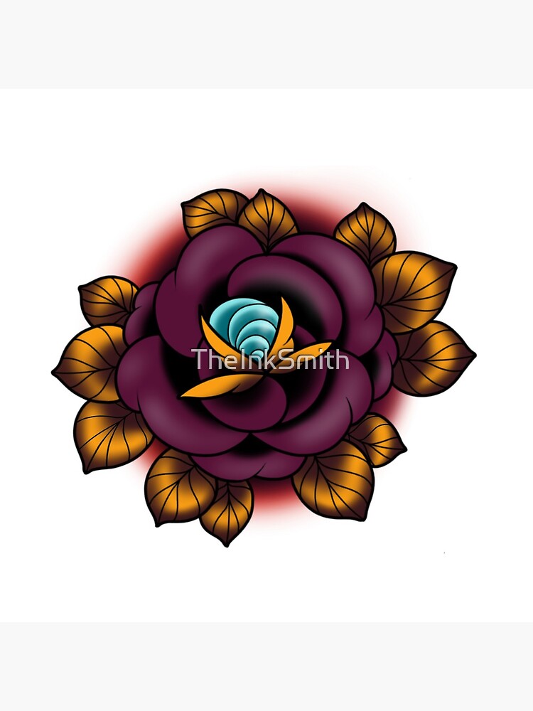 Neo Traditional Rose Design Tote Bag By Theinksmith Redbubble Neo Traditional Rose Design Tote Bag By Theinksmith Redbubble