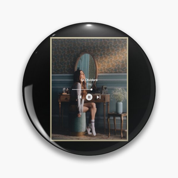 Item preview, TINI Te Olvidaré_ - spotify player aesthetic   designed and sold by ArtCrists.