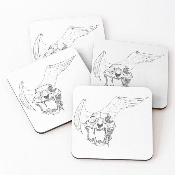 Item preview, Skull and wings designed and sold by Toneidrawings.