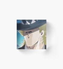 JoJo's Bizarre Adventure Speedwagon meme Acrylic Block