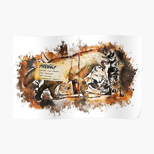 Dire Wolf Poster