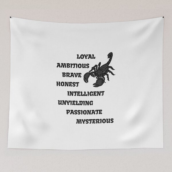 Item preview, Scorpio Zodiac Sign Scorpio Personality Personality Traits designed and sold by RockBeeDesigns.