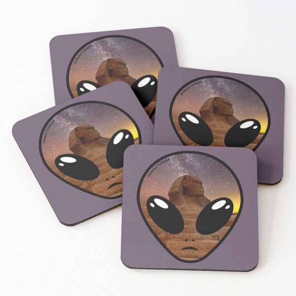 Item preview, Alien head - Night Sphinx skin designed and sold by AreaStickers.