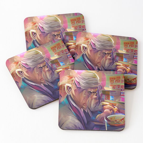 Item preview, An old man and his instant ramen | Ramen Near Me  designed and sold by PsychicLove.