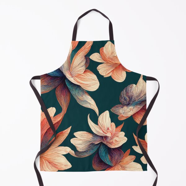 Item preview, Teal Floral Pattern designed and sold by NianderQuinn.