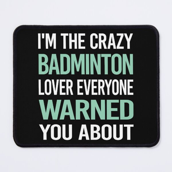 Item preview, Crazy Lover Badminton designed and sold by BimBamFrank.