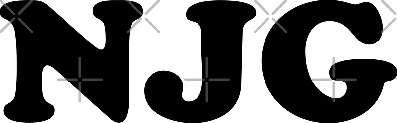 "NJG" Stickers by MadEDesigns | Redbubble