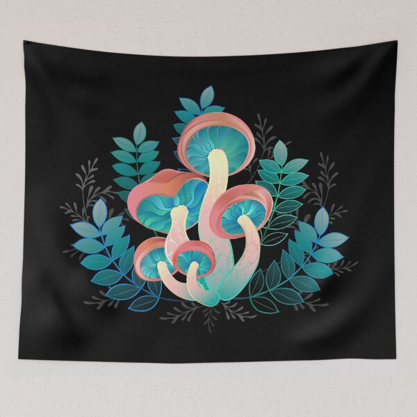 Item preview, Strange Pink Mushrooms designed and sold by Blackmoon9.