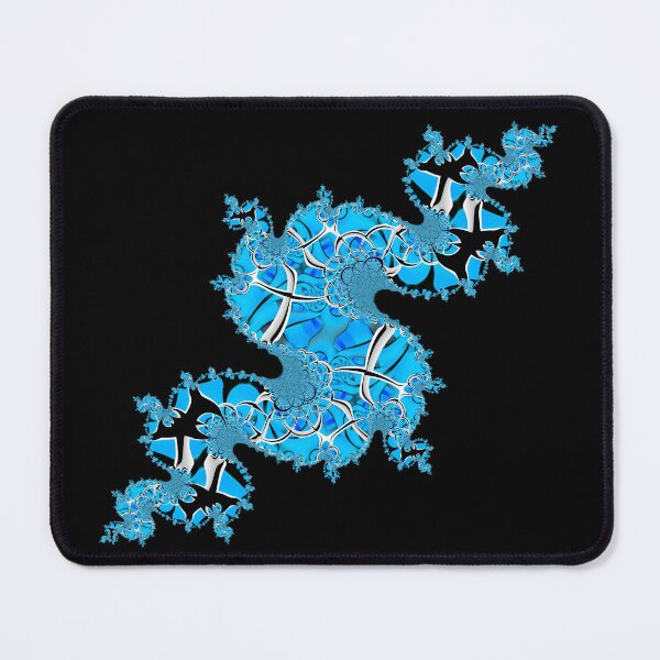 Item preview, Julia type fractal of swimming pool blue cubes designed and sold by mister-john.