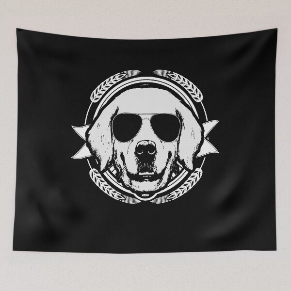 Item preview, Cute Golden Retriever Face With Sunglasses designed and sold by UnknownArtistt.