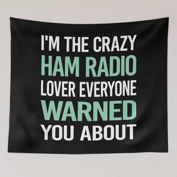 Item preview, Crazy Lover Ham Radio Radioaficionado designed and sold by BimBamFrank.