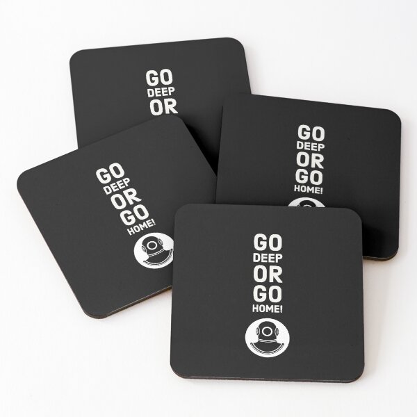 Item preview, Go deep or go home designed and sold by robpritchard.