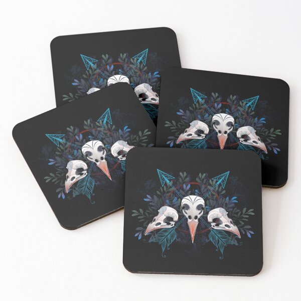 Item preview, Forest Bird Skulls designed and sold by Blackmoon9.