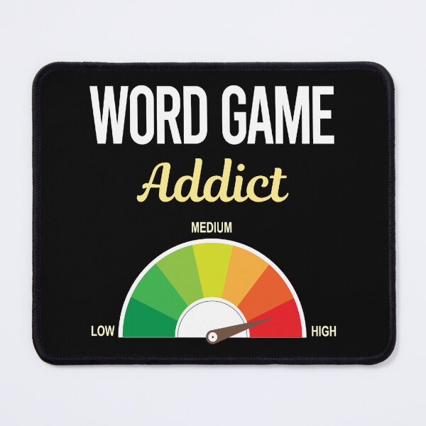 Item preview, Addict Word Games designed and sold by FrankVitgenos0.