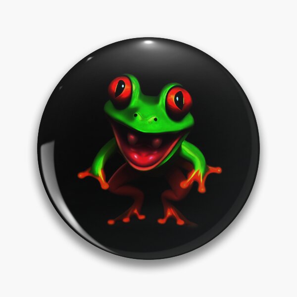 Item preview, Neon Happy Frog designed and sold by Captain Met.