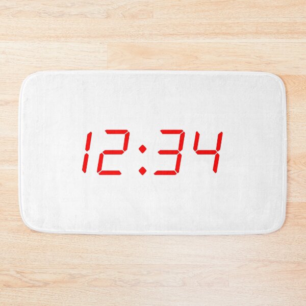 Item preview, 12:34 Clock Time Synchronicity designed and sold by visurdesigns.