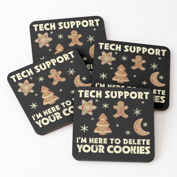 Item preview, Meme Tech Support I'm Here To Delete Your Cookies Christmas designed and sold by ThurxyGiftFunny.