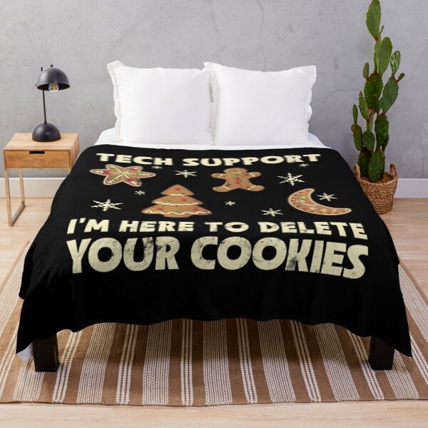 Item preview, Meme Tech Support I'm Here To Delete Your Cookies Christmas designed and sold by ThurxyGiftFunny.