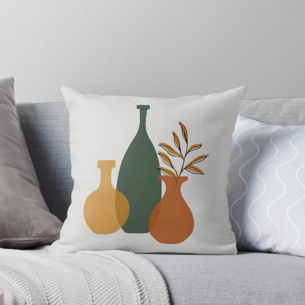 Item preview, Retro style vintage color block Matisse vase designed and sold by Tanuja  Sharma.