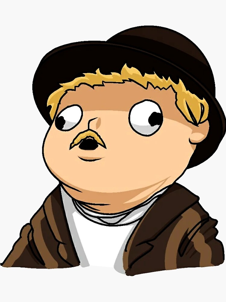 "gus johnson anime art" Sticker for Sale by KlausBeier Redbubble