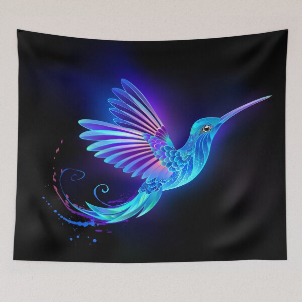 Item preview, Neon Hummingbird designed and sold by Blackmoon9.