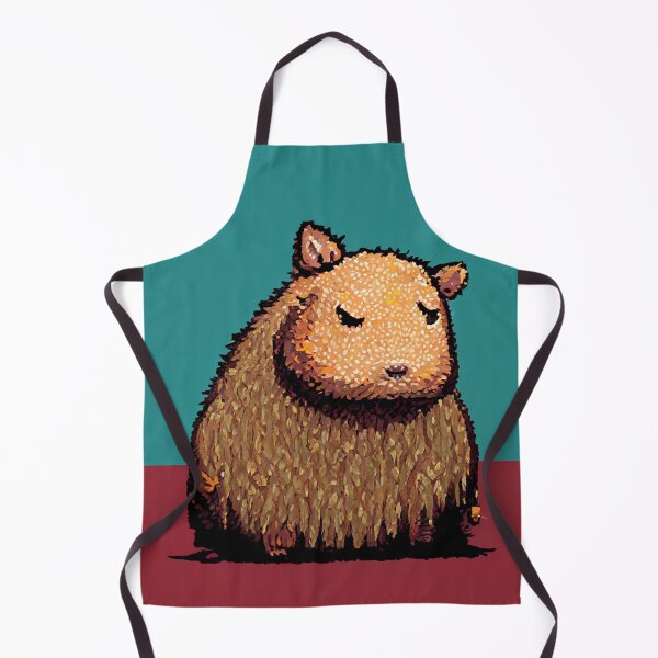 Item preview, Capybara Sleeping | Pixel Capybara Art designed and sold by Pet Shelter.