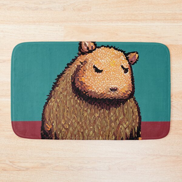 Item preview, Capybara Sleeping | Pixel Capybara Art designed and sold by Pet Shelter.