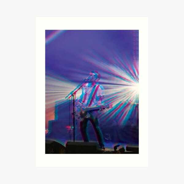 Liam Fray, Courteeners 3D style Art Print
