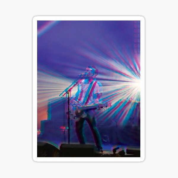 Liam Fray, Courteeners 3D style Sticker