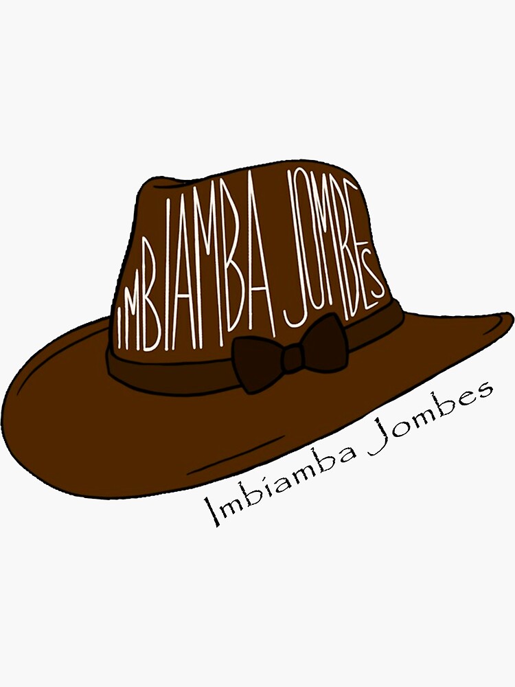 "imbiamba jombes gus johnson" Sticker for Sale by KlausBeier Redbubble