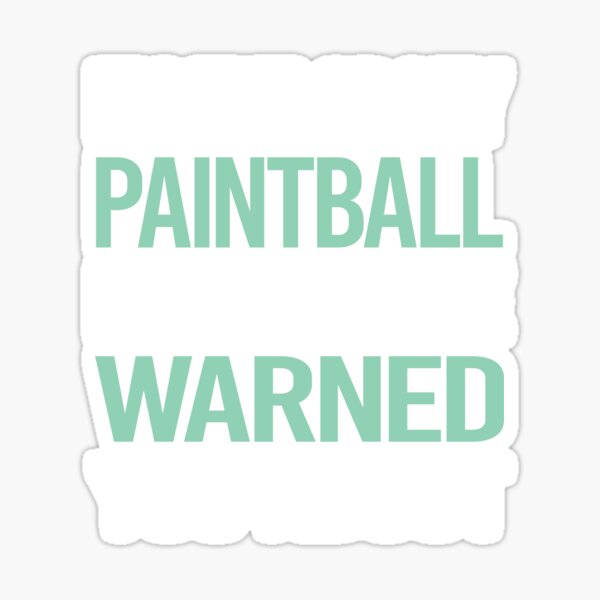 Vista previa del artículo con la obra «Paintball amante loco», diseñado y vendido por BimBamFrank.