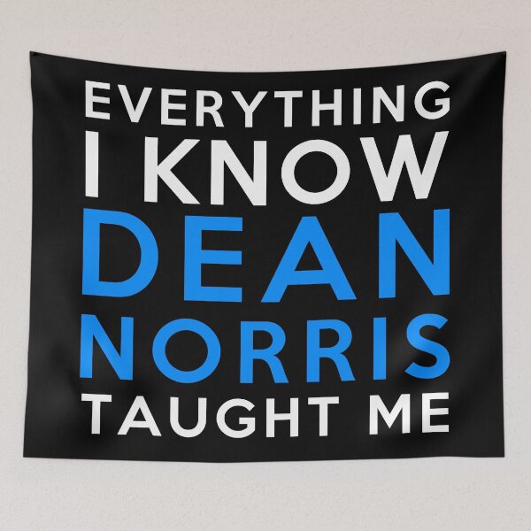 Item preview, Dean Norris - Everything i know designed and sold by 2Girls1Shirt.