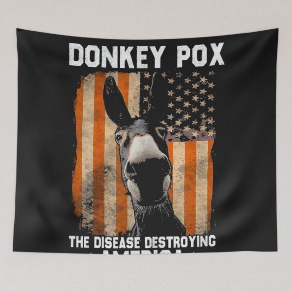 Item preview, Donkey Pox The Disease Destroying designed and sold by anhemdori2022.