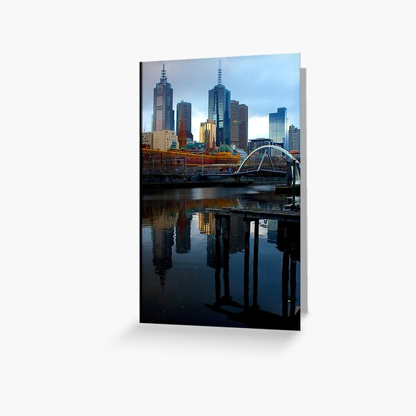 Item preview, Melbourne by the Yarra designed and sold by AndrewWilson.